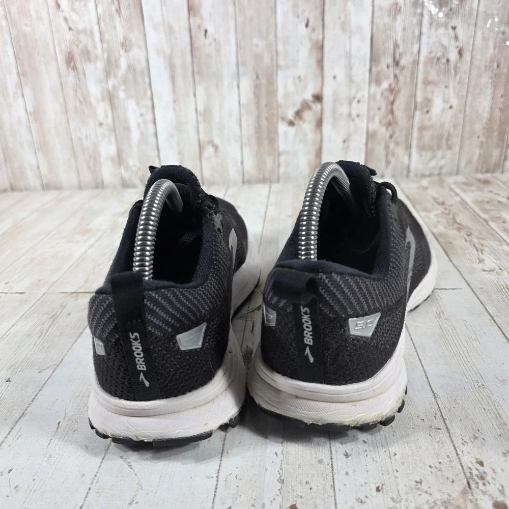 Brooks Revel 5 Womens Running Shoes Black White 1203611B036 Size 8
